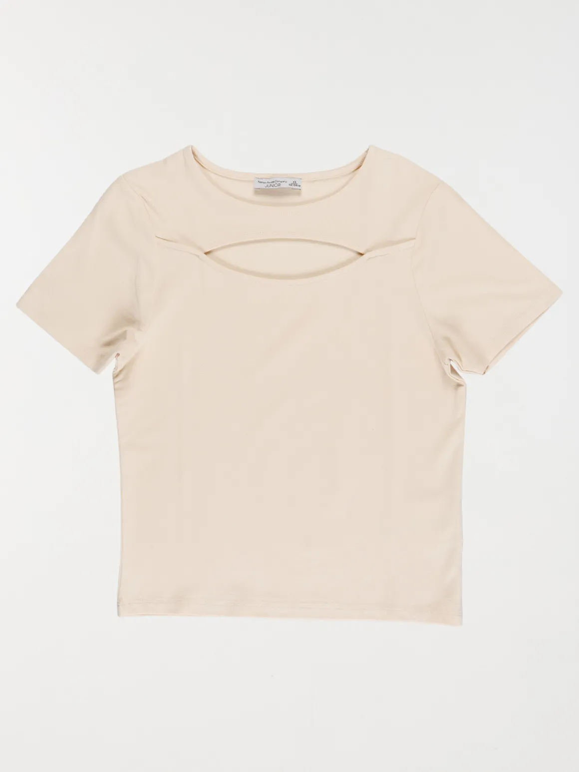 T-shirt fille découpe fantaisie (XXS-M)