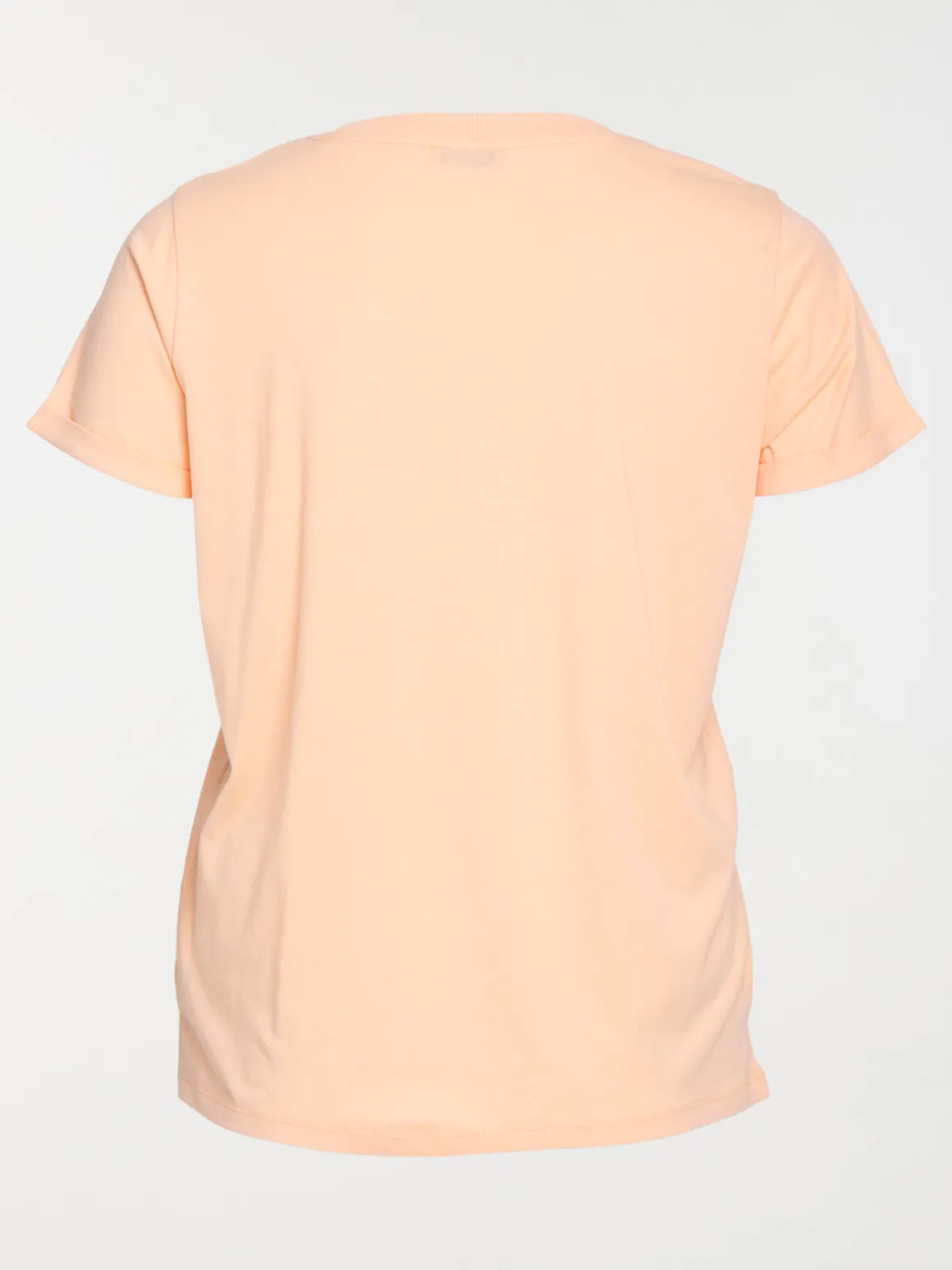 T-shirt fleur brodée femme grande taille