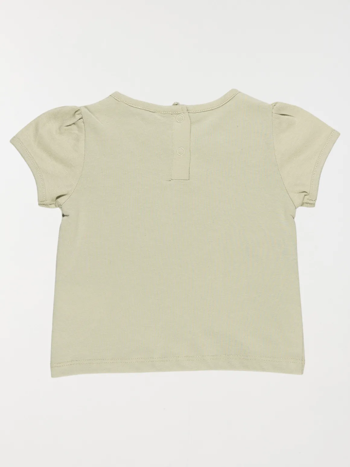 T-shirt fleurs pompons fille (3-24M)