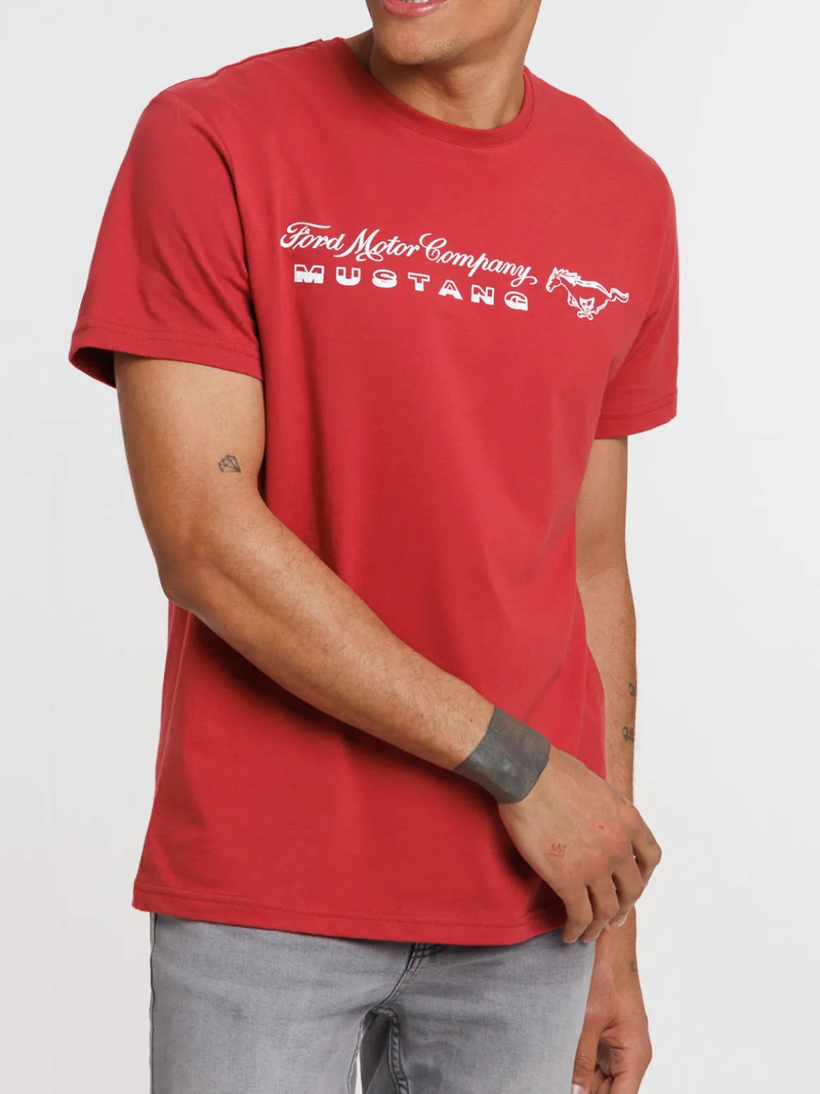 T-shirt Ford Mustang homme