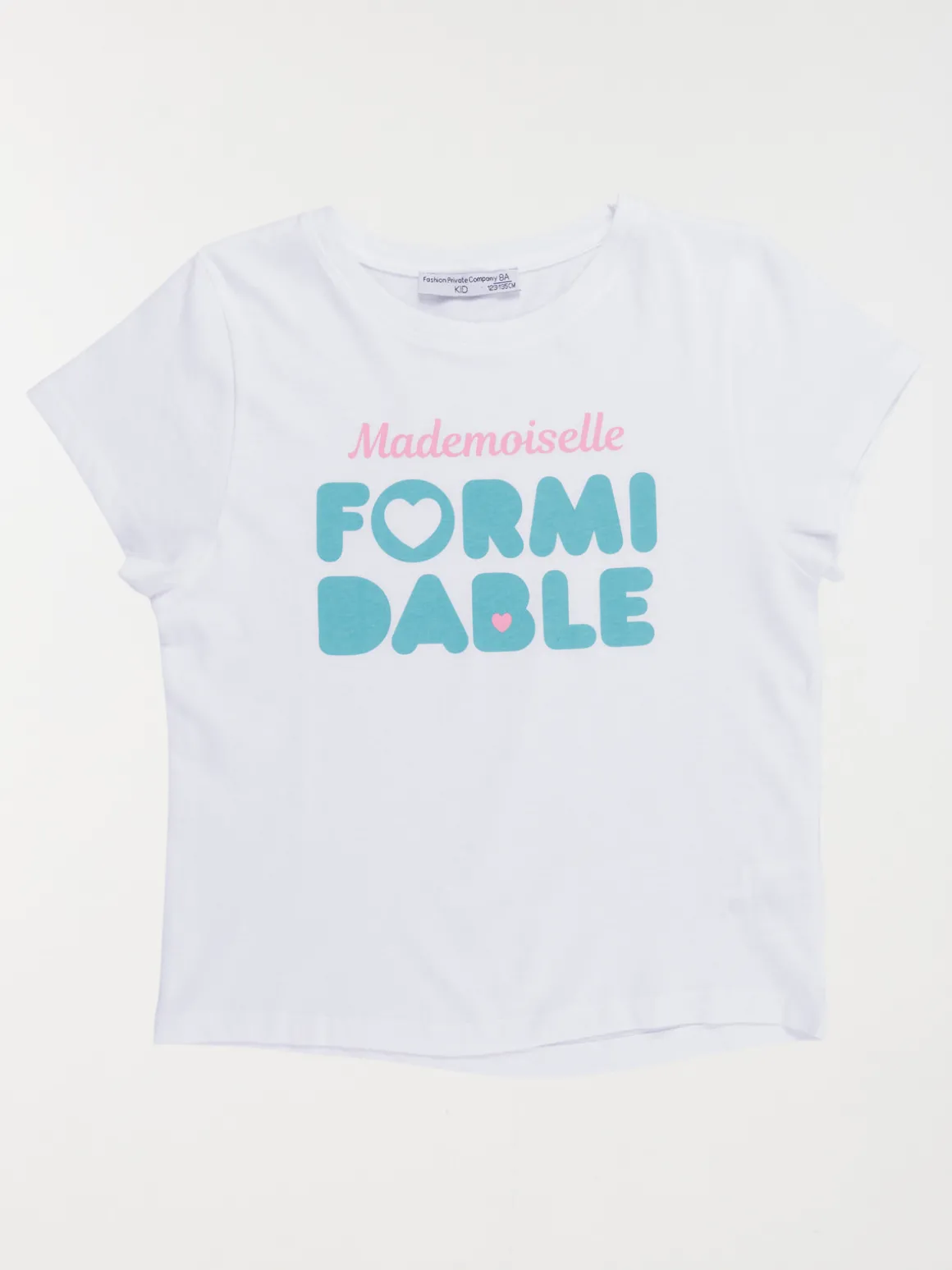 T-shirt formidable fille (3-12A)