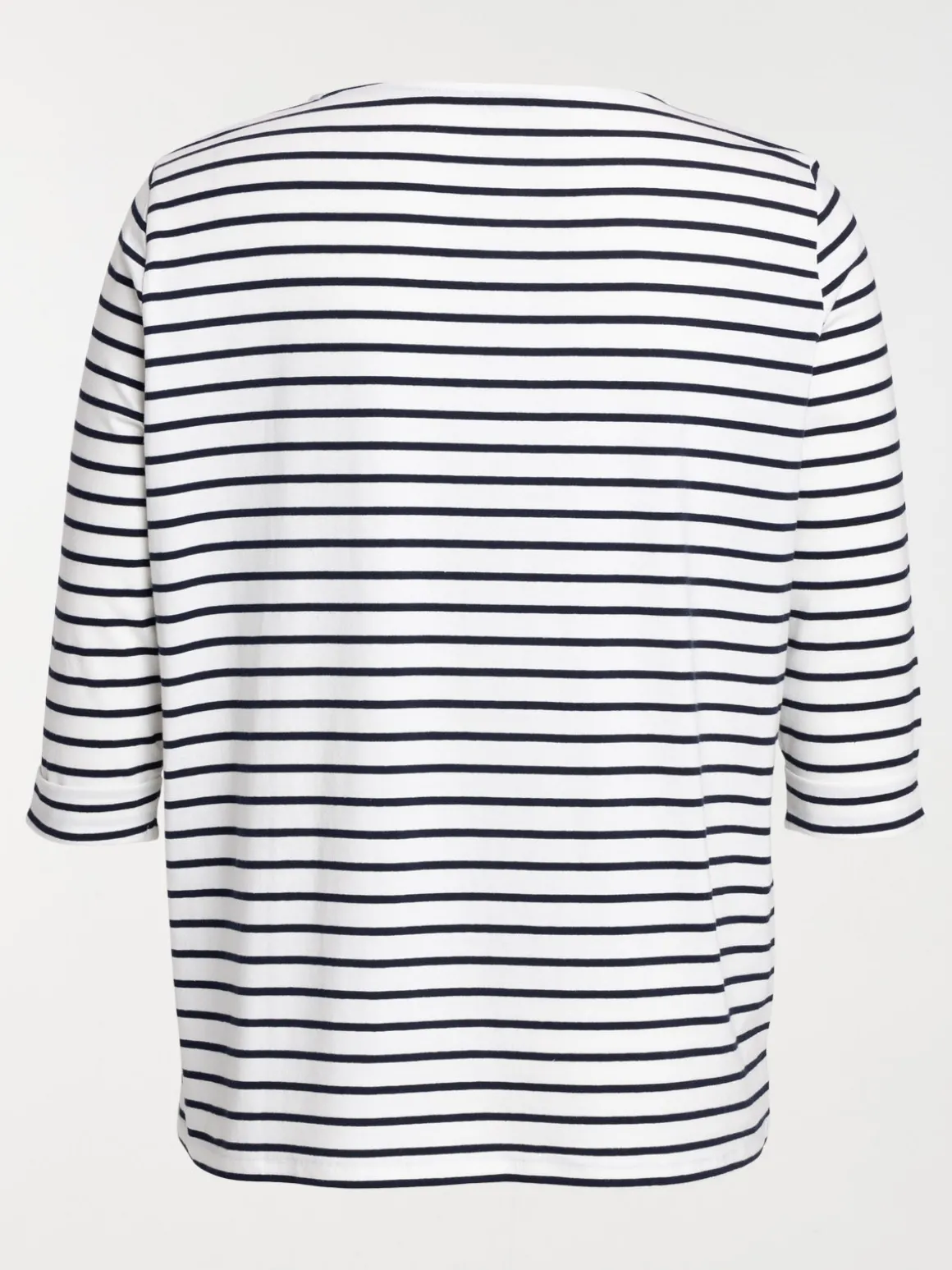 T-shirt grande taille rayé femme