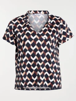 T-shirt graphique grande taille femme