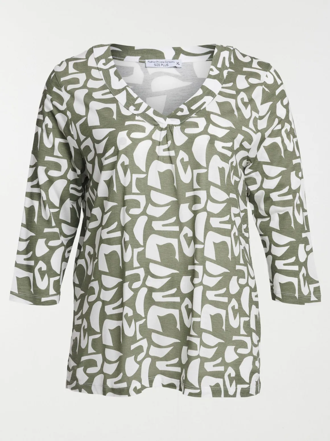 T-shirt graphique grande taille femme