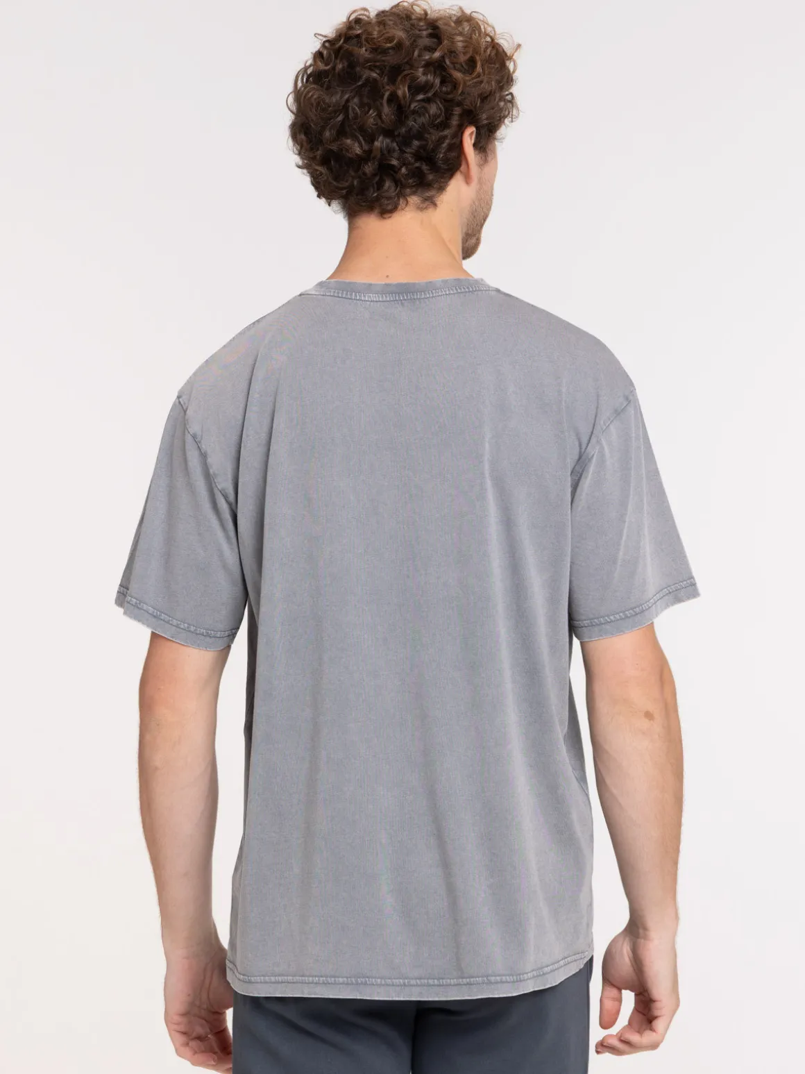 T-shirt gris imprimé no limits homme