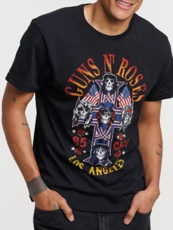 T-shirt Guns N' Roses homme