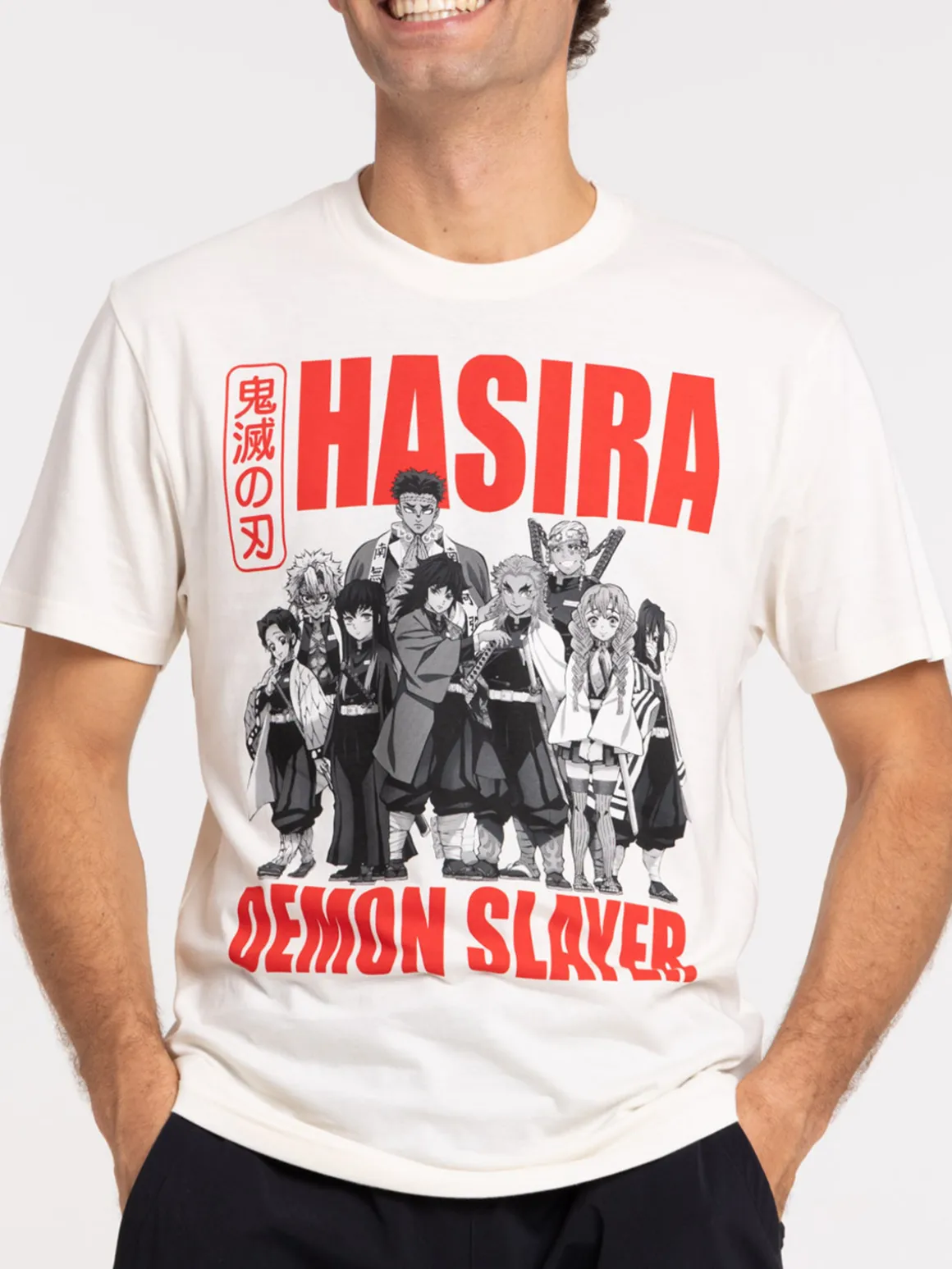 T-shirt HASHIRA de Demon slayer homme
