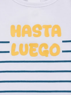 T-shirt hasta luego garçon (3-36M)
