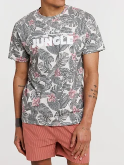 T-shirt holiday feuillage homme