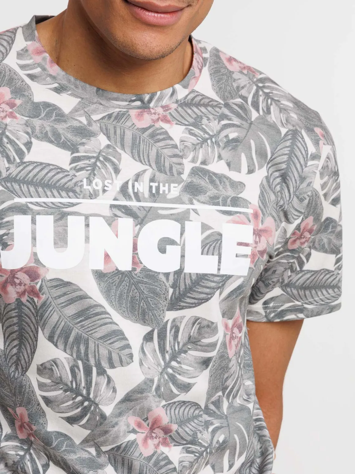 T-shirt holiday feuillage homme