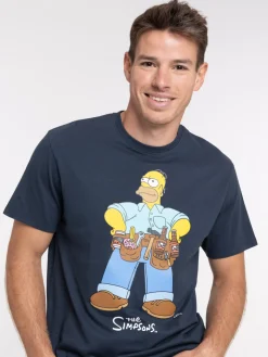 T-shirt Homer Simpsons homme