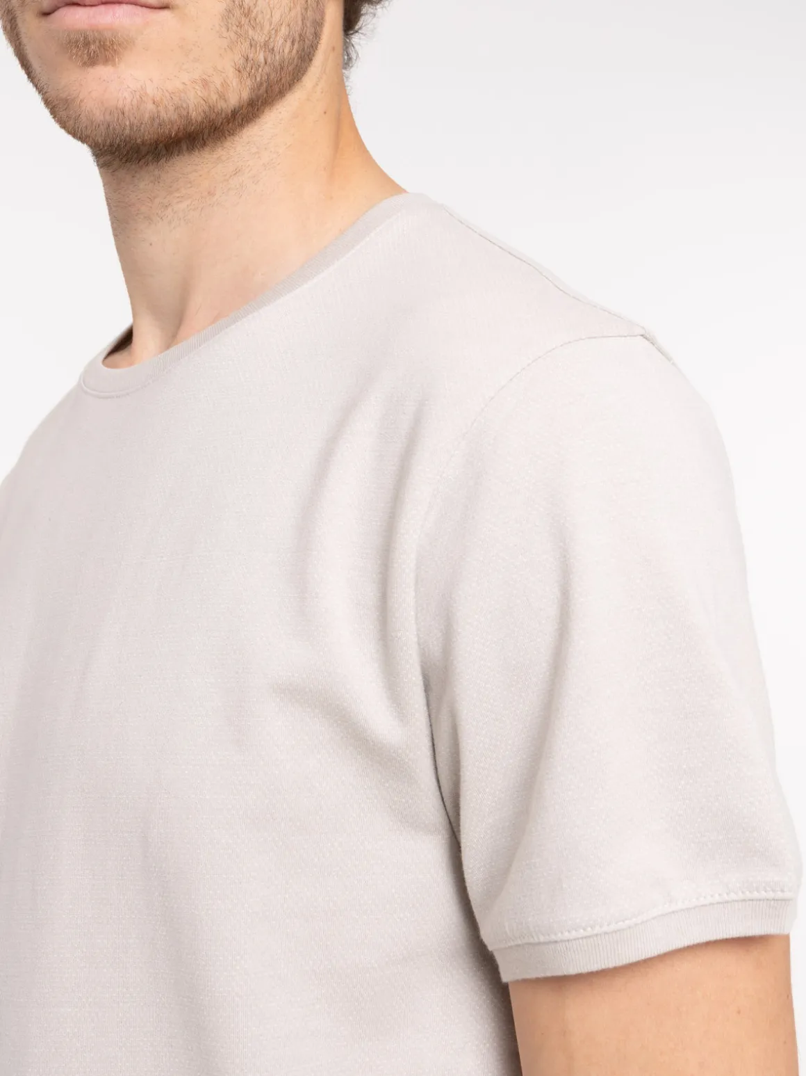 T-shirt homme col rond