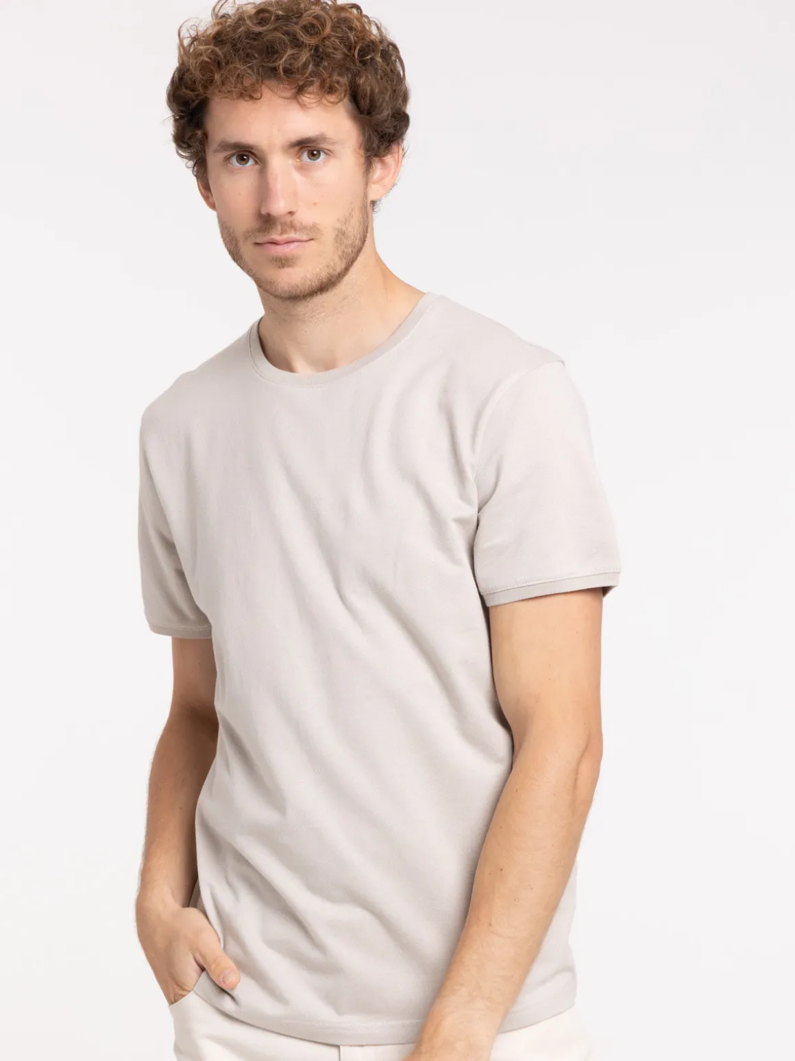 T-shirt homme col rond