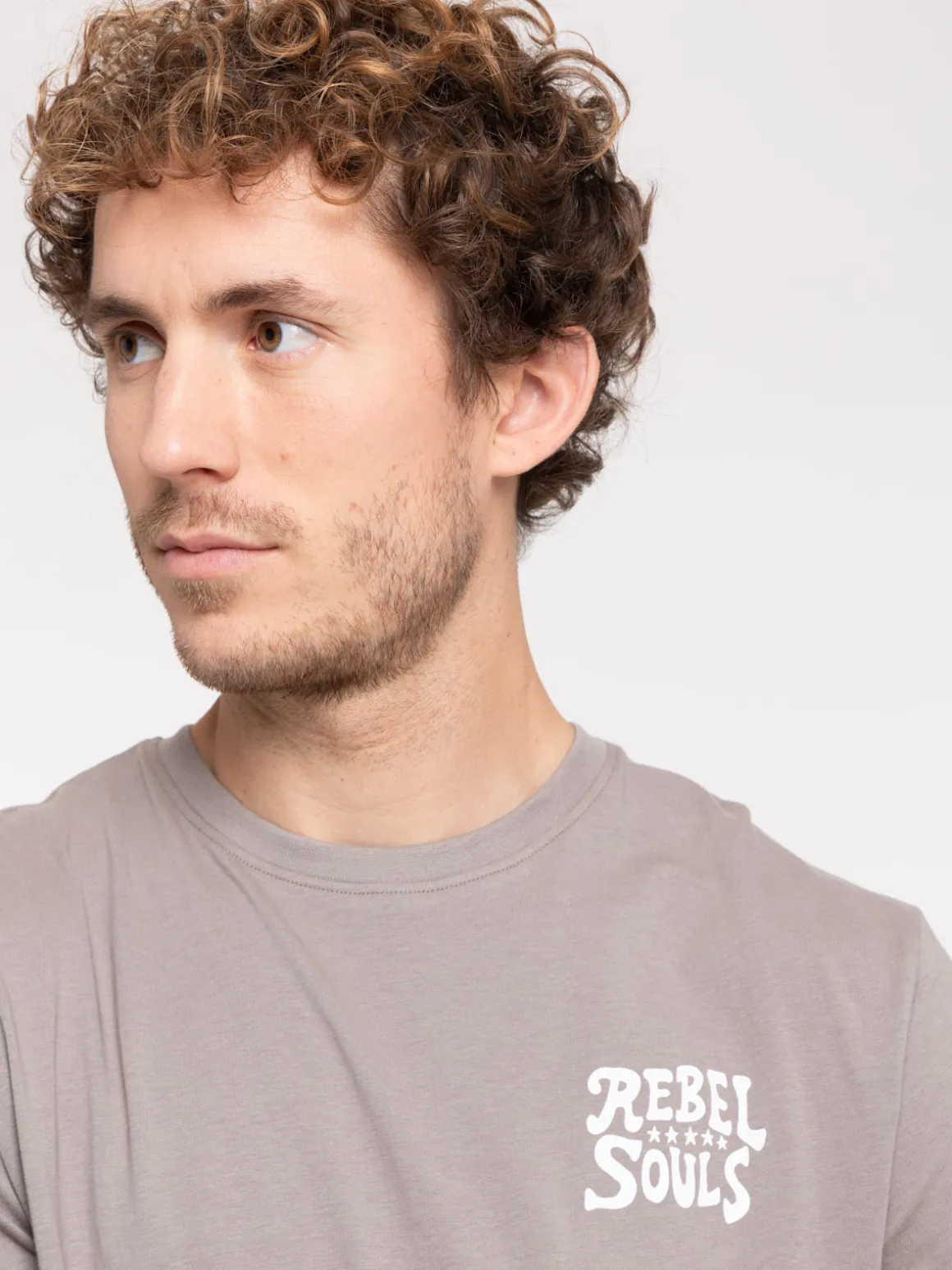 T-shirt homme imprimé devant et dos