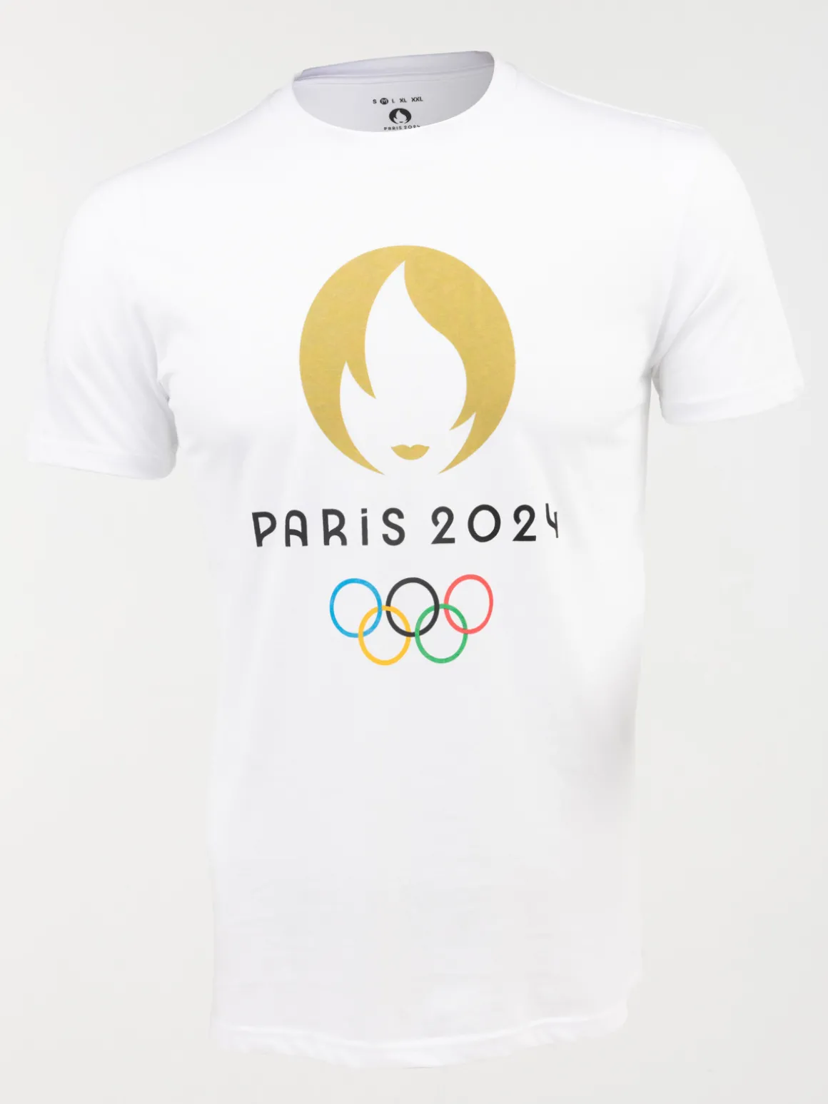 T-shirt homme JO Paris 2024 blanc