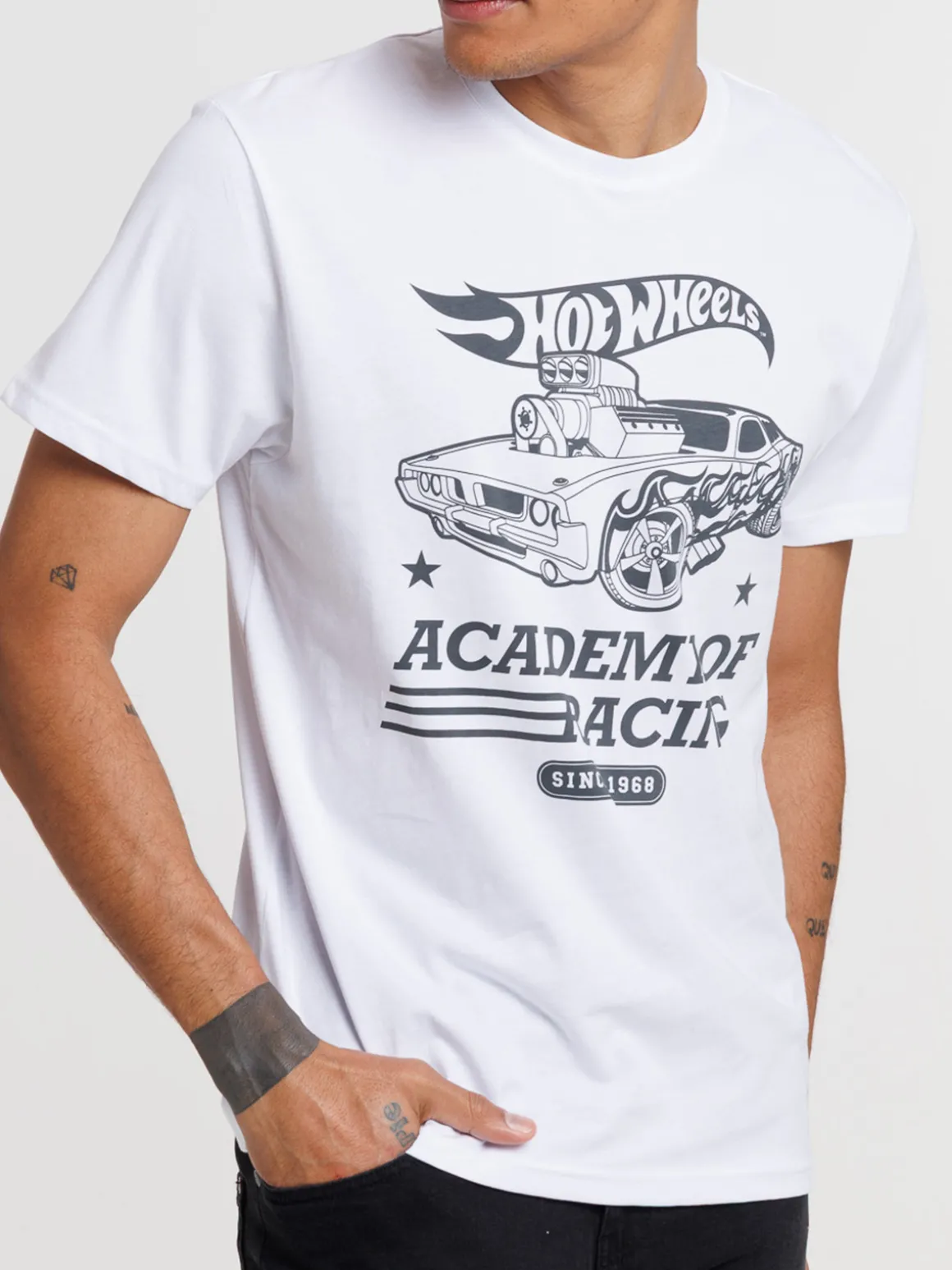 T-shirt Hot Wheels homme