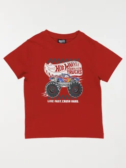 T-shirt Hotwheels trucks garçon (4-10A)