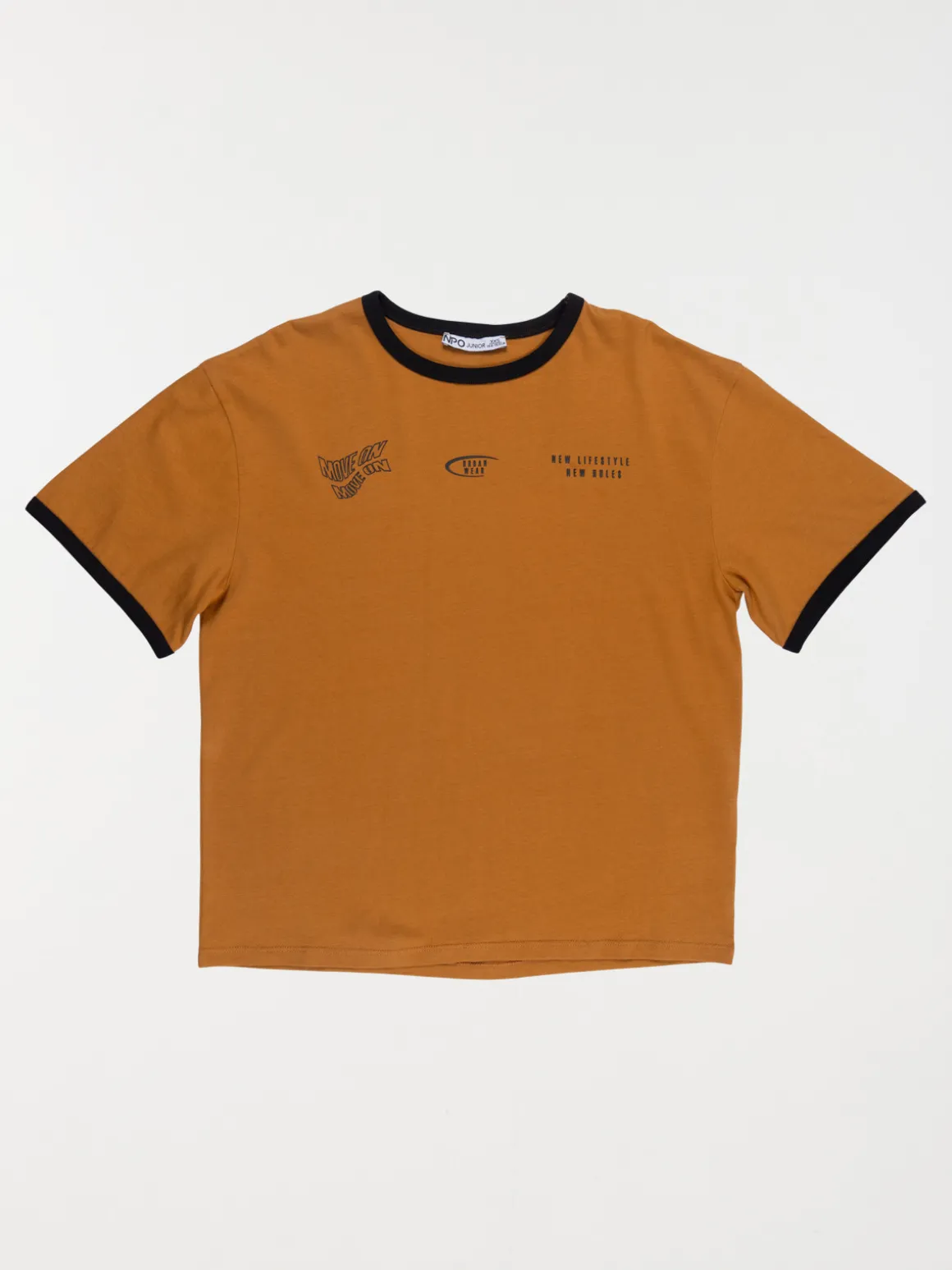 T-shirt imprimé col rond garçon (XXS-M)