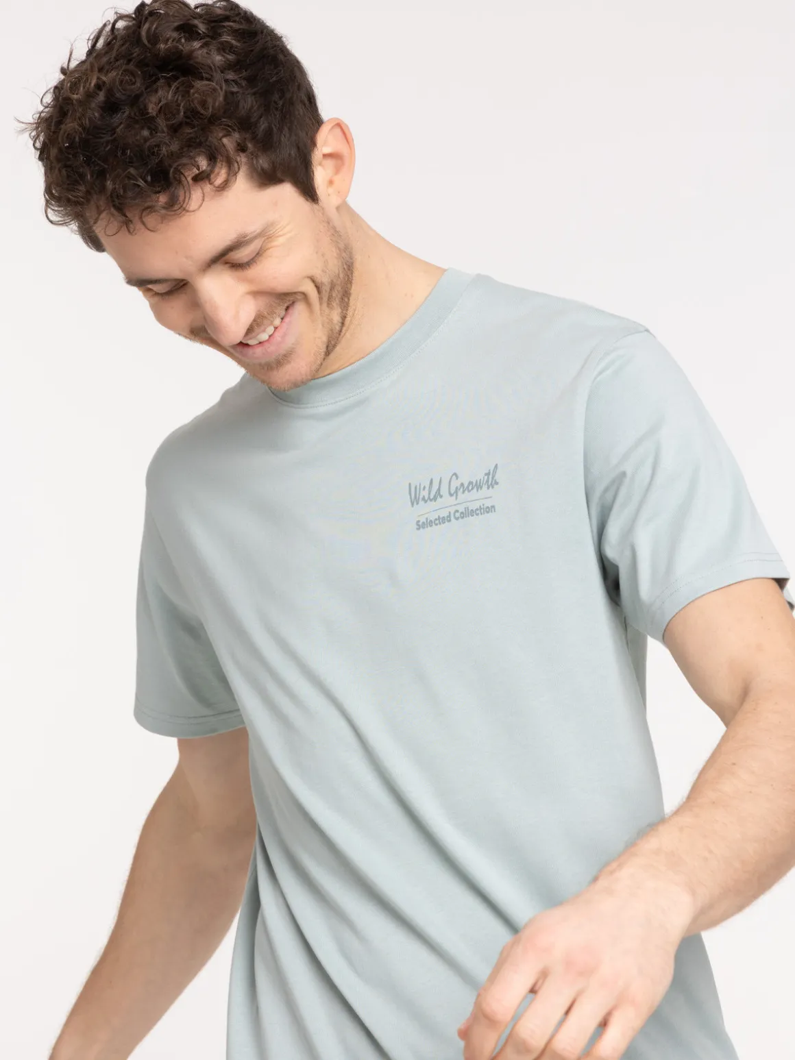 T-shirt imprimé devant et au dos homme
