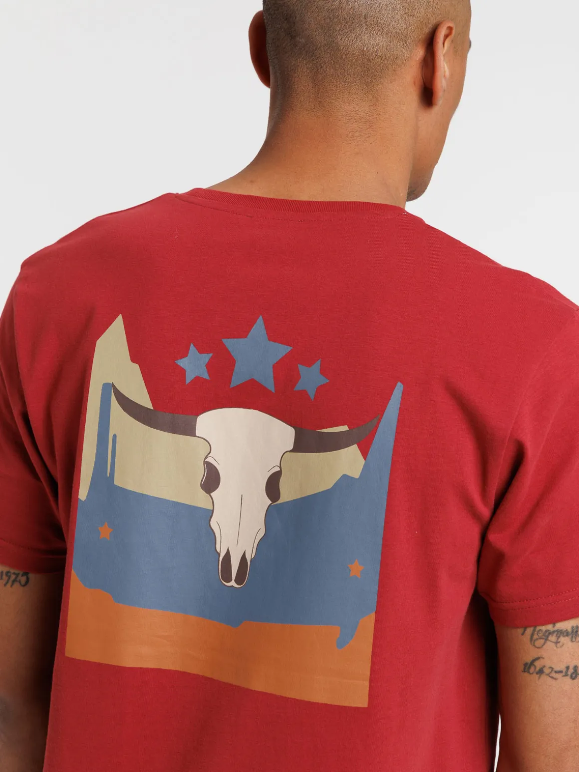 T-shirt imprimé dos homme
