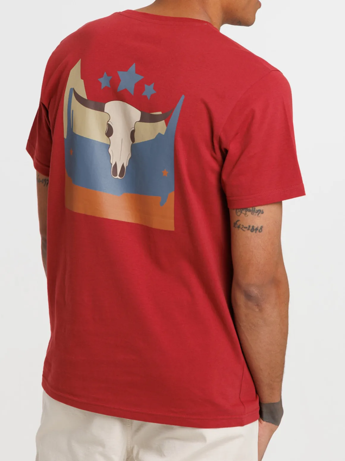 T-shirt imprimé dos homme