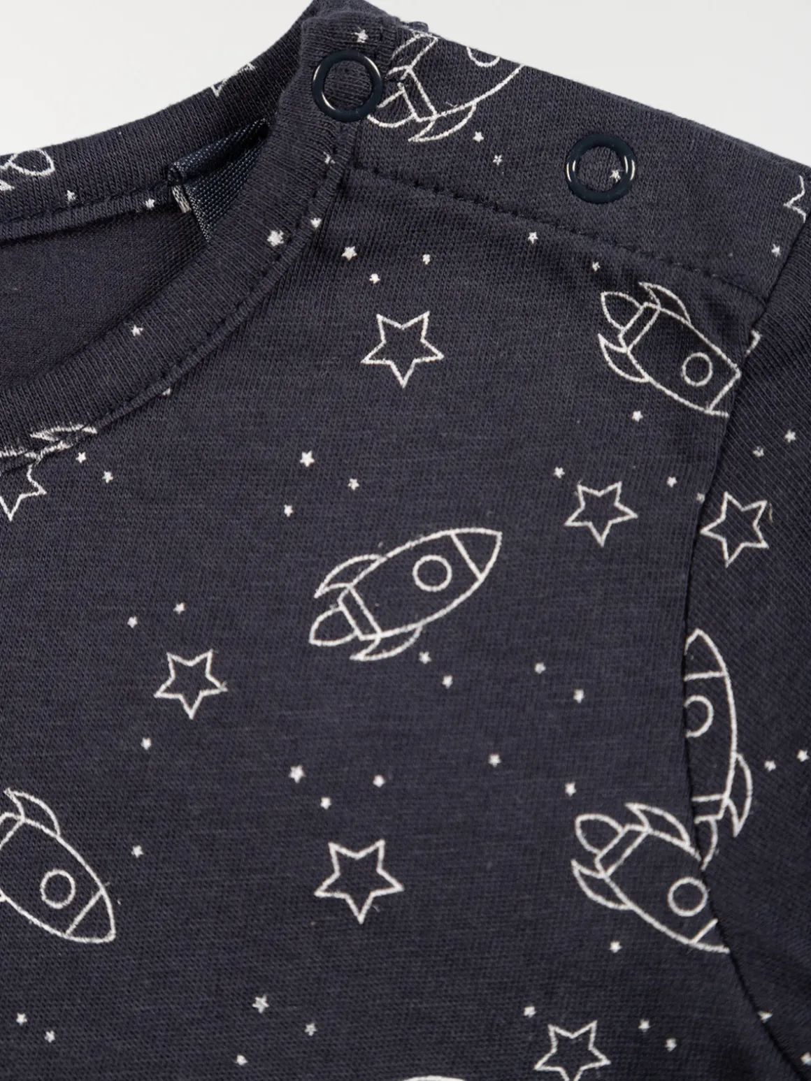 T-shirt imprimé fusée garçon (3-24M)