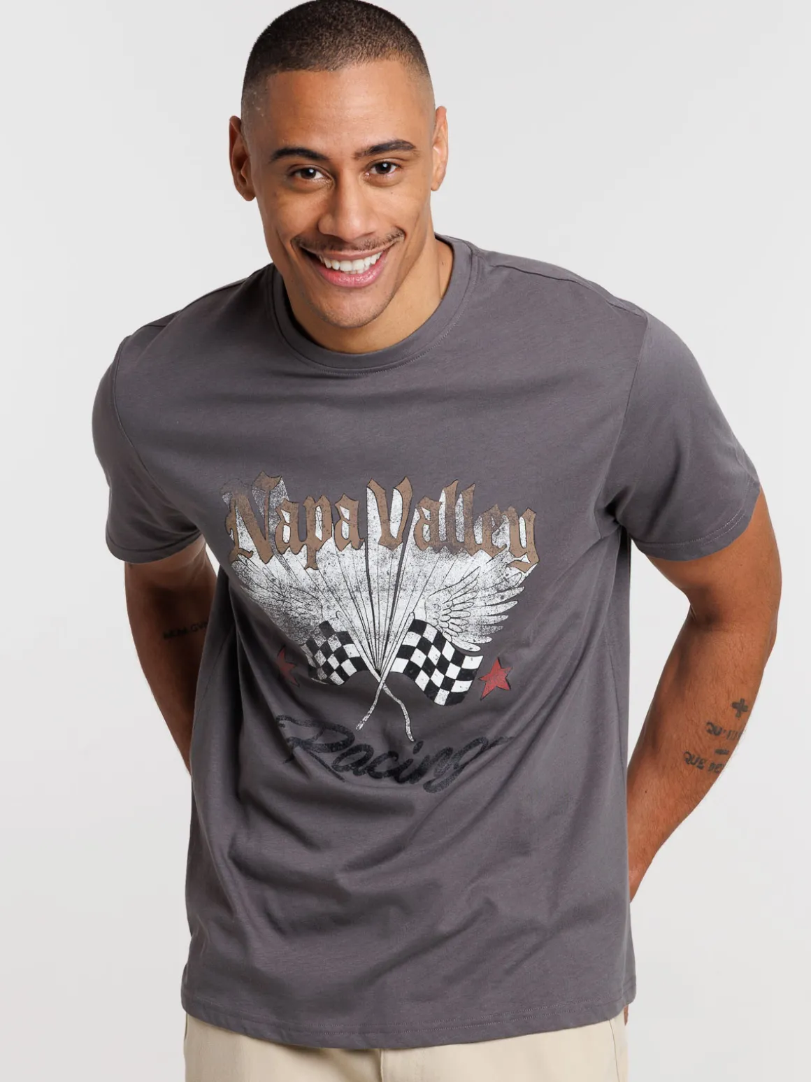 T-shirt imprimé Napa Valley homme