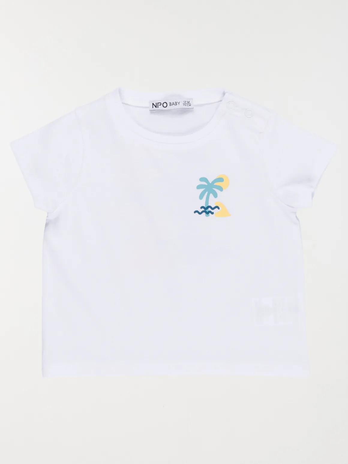 T-shirt imprimé palmier garçon (3-36M)