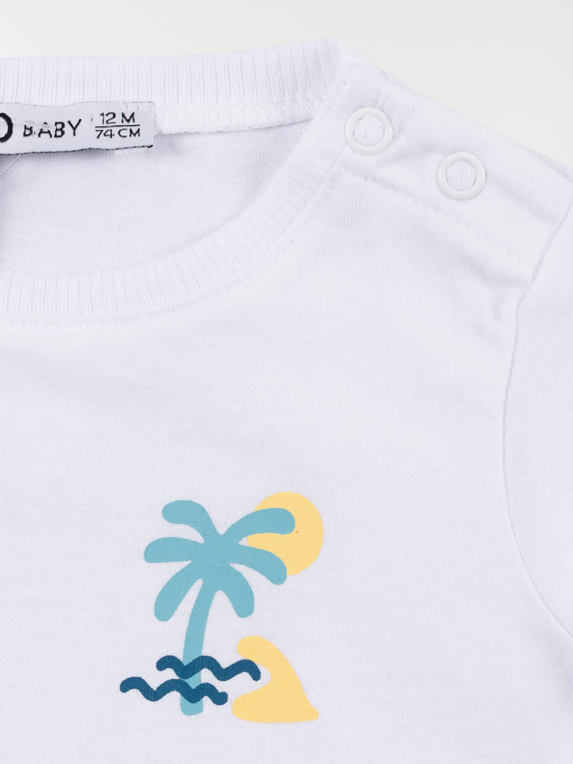 T-shirt imprimé palmier garçon (3-36M)