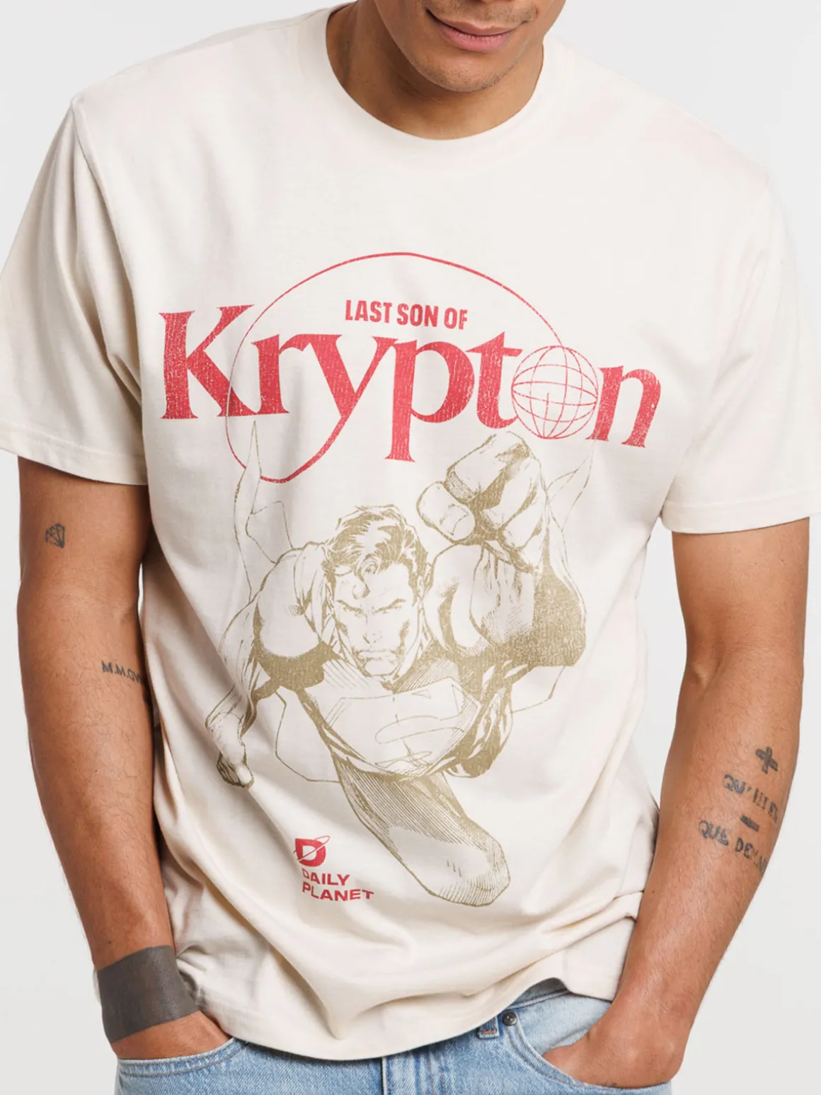 T-shirt imprimé Superman homme