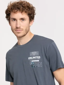 T-shirt imprimé tonnerre homme