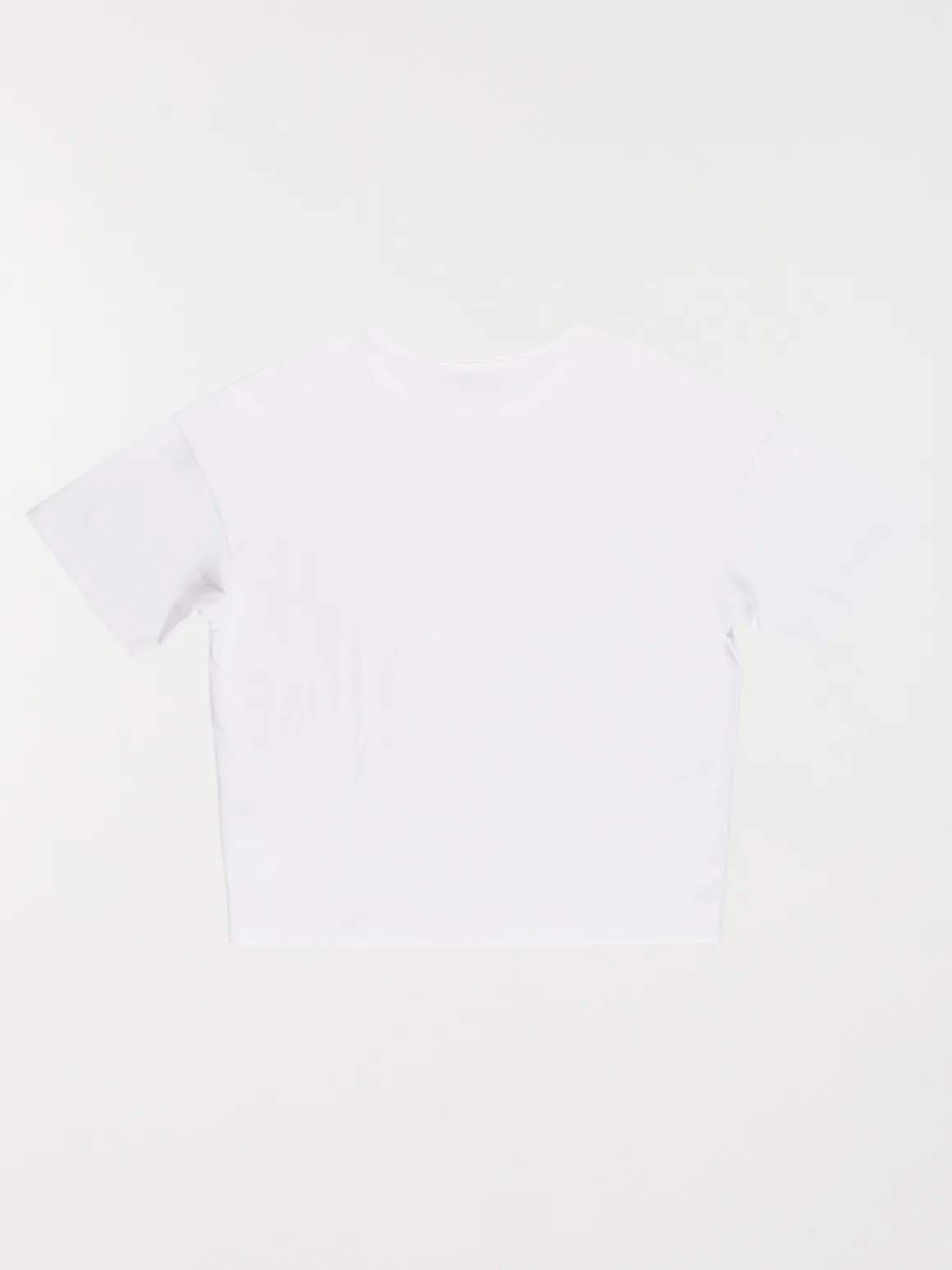 T-shirt loose blanc fille (XXS-M)