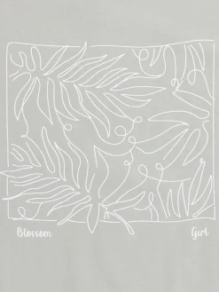 T-shirt loose blossom girl fille (XXS-M)