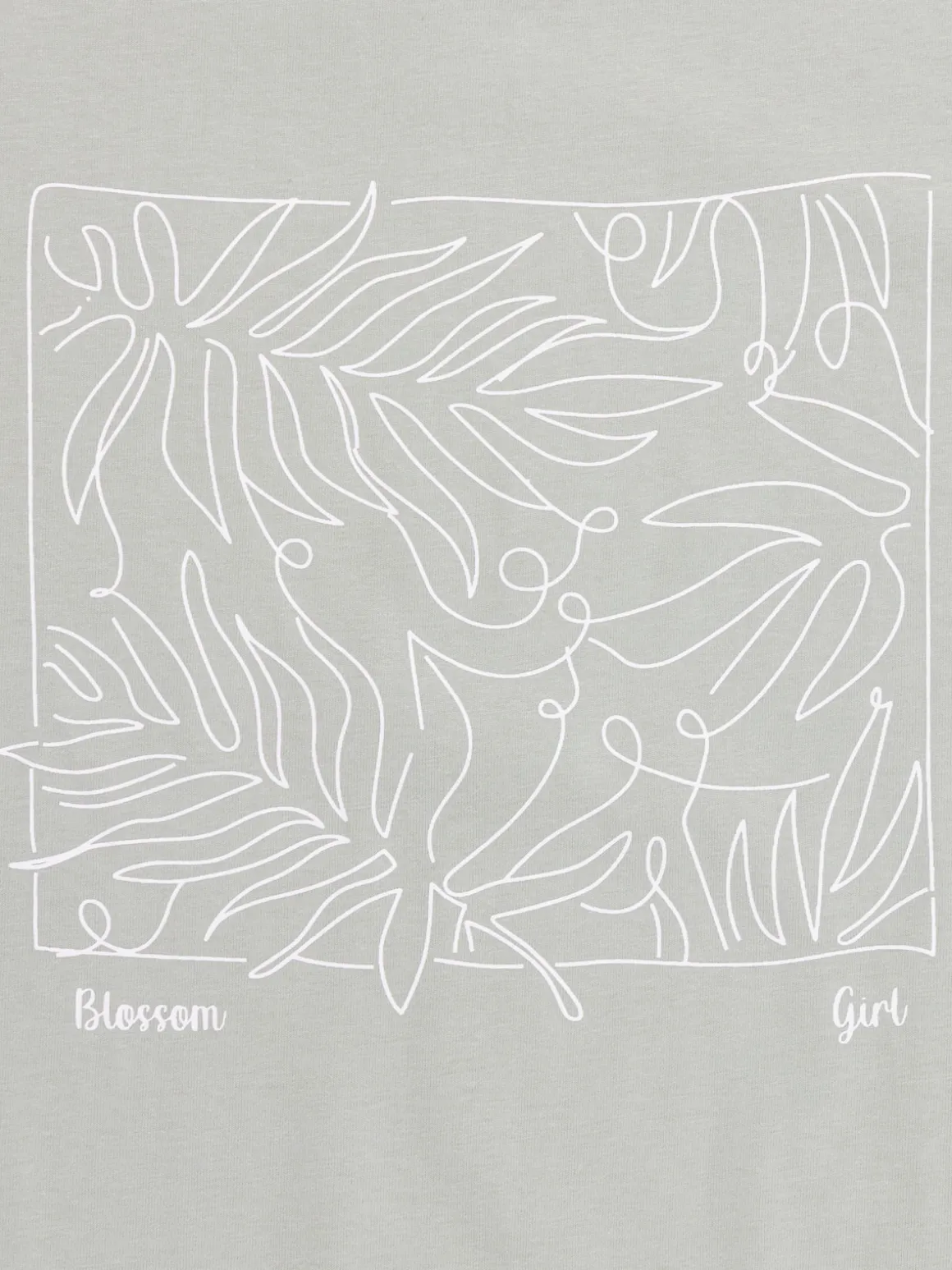 T-shirt loose blossom girl fille (XXS-M)