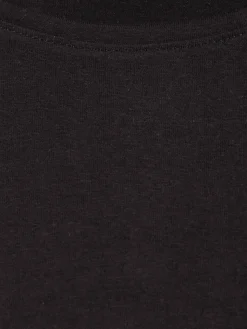 T-shirt loose noir fille (XXS-M)