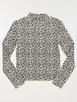 T-shirt léopard fille (3-12A)