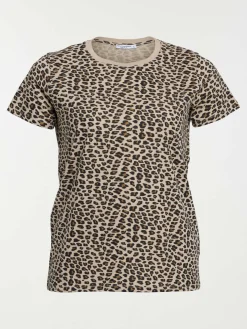 T-shirt léopard grande taille femme