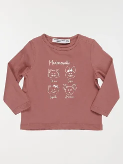 T-shirt mademoiselle fille (3-36M)