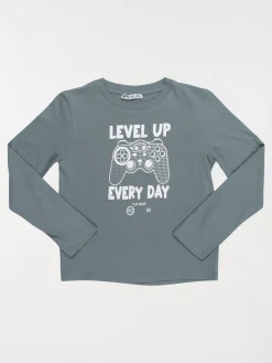 T-shirt manette vidéo garçon (3-12A)