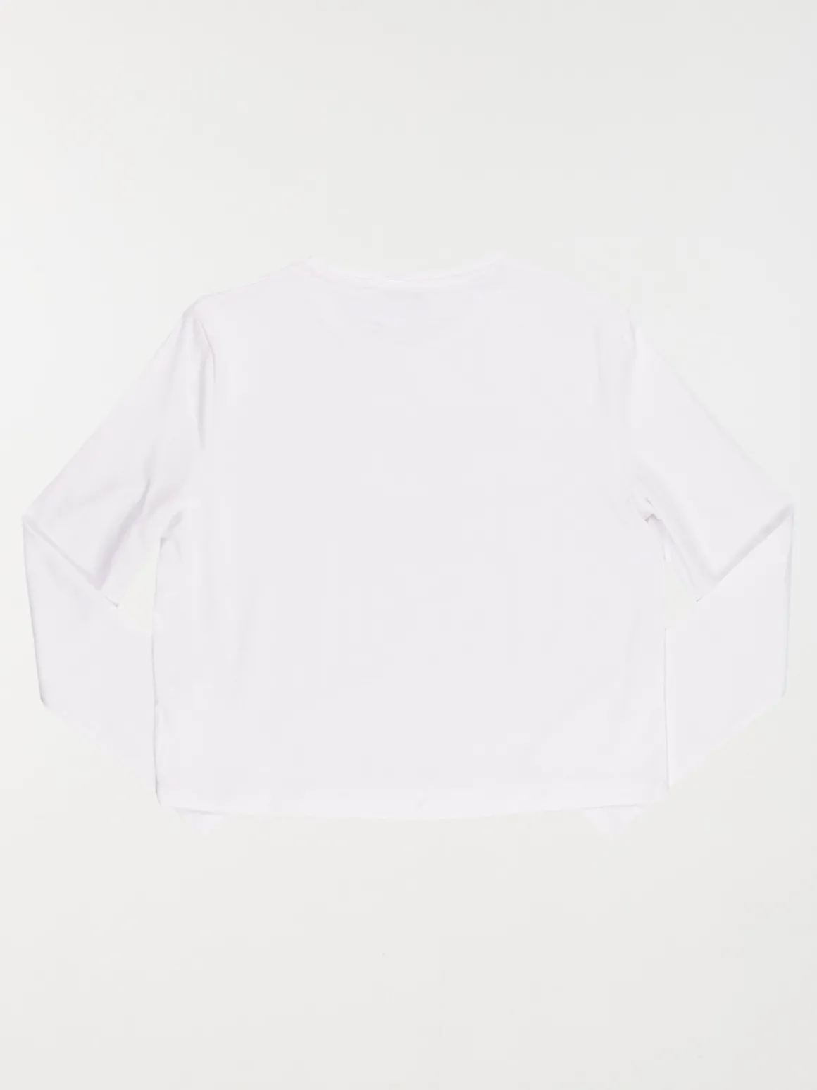 T-shirt message blanc fille (XXS-M)