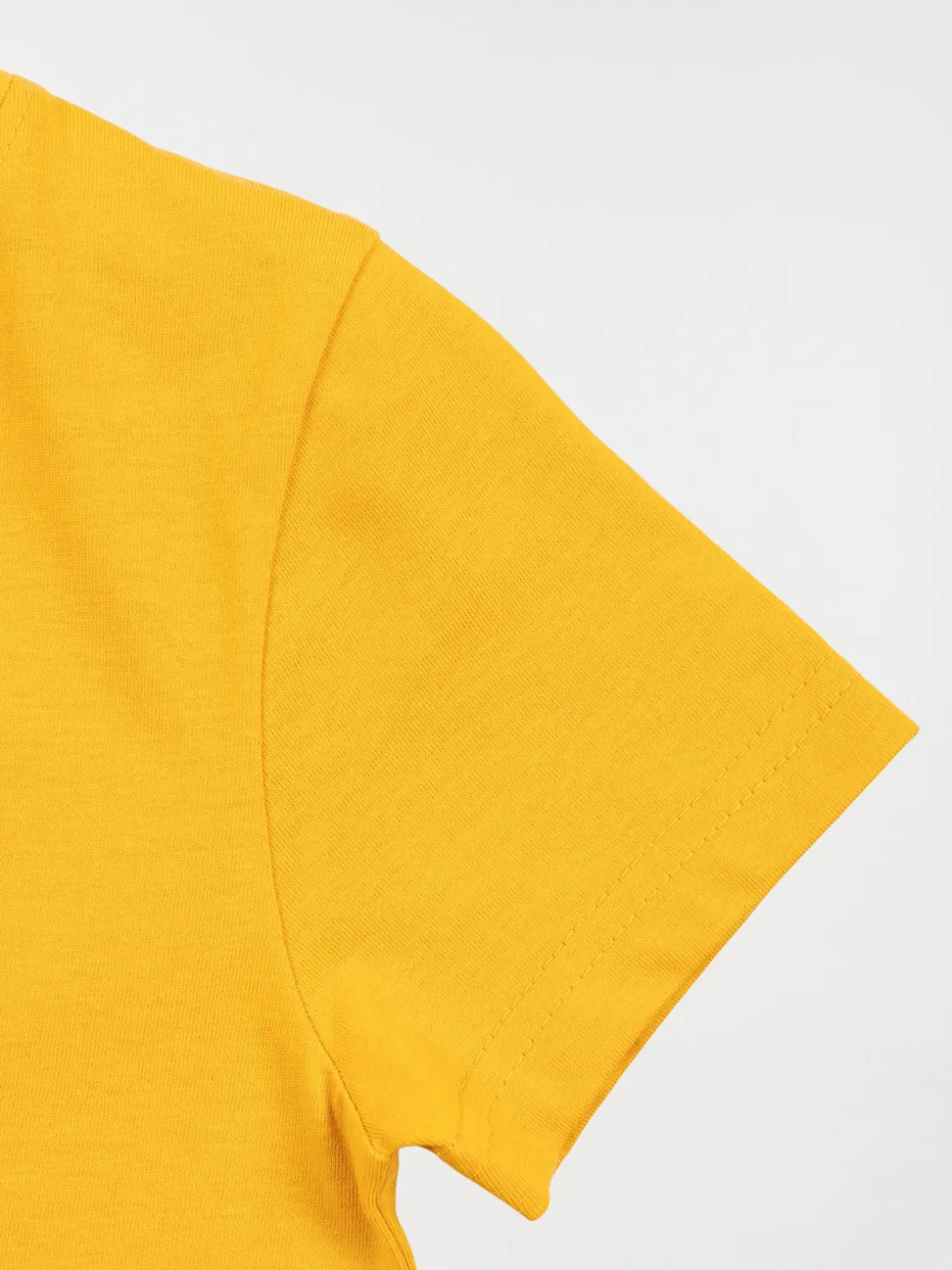 T-shirt message garçon curcuma (3-8A)
