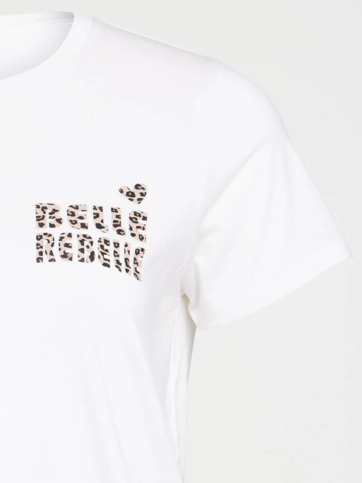 T-shirt message grande taille femme