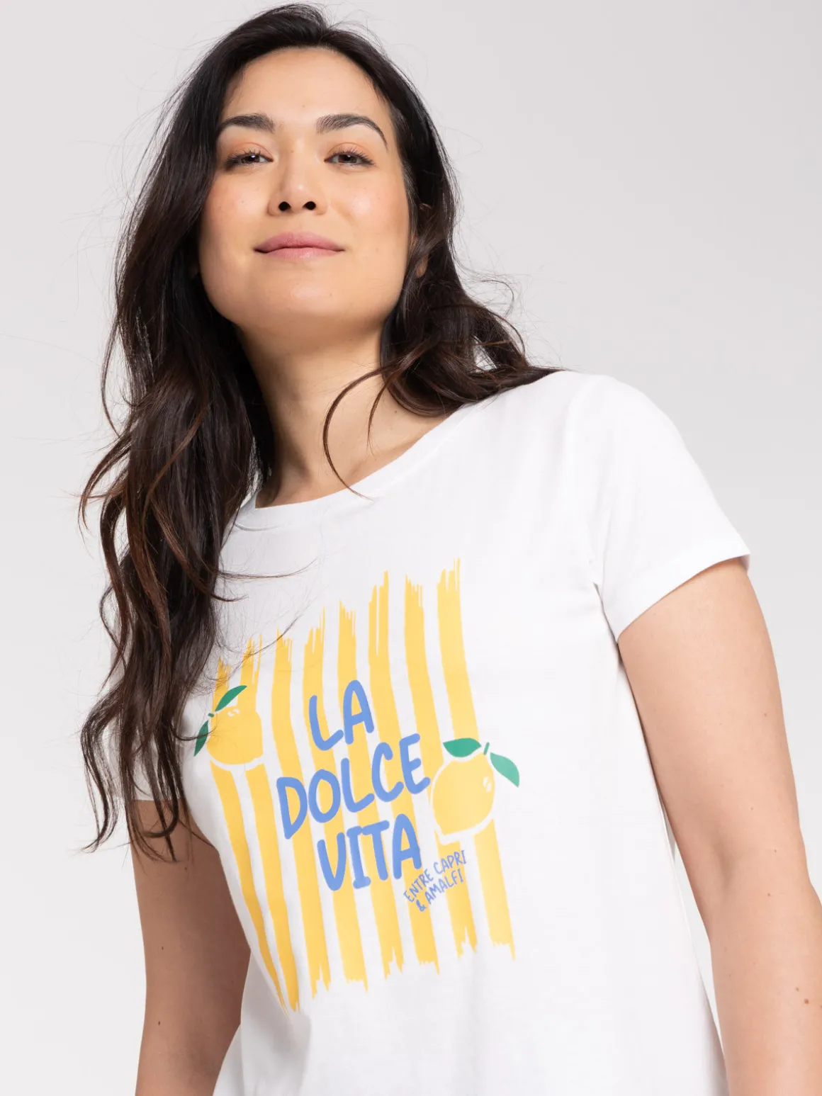 T-shirt message La Dolce Vita femme