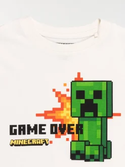 T-shirt Minecraft garçon (6-12A)
