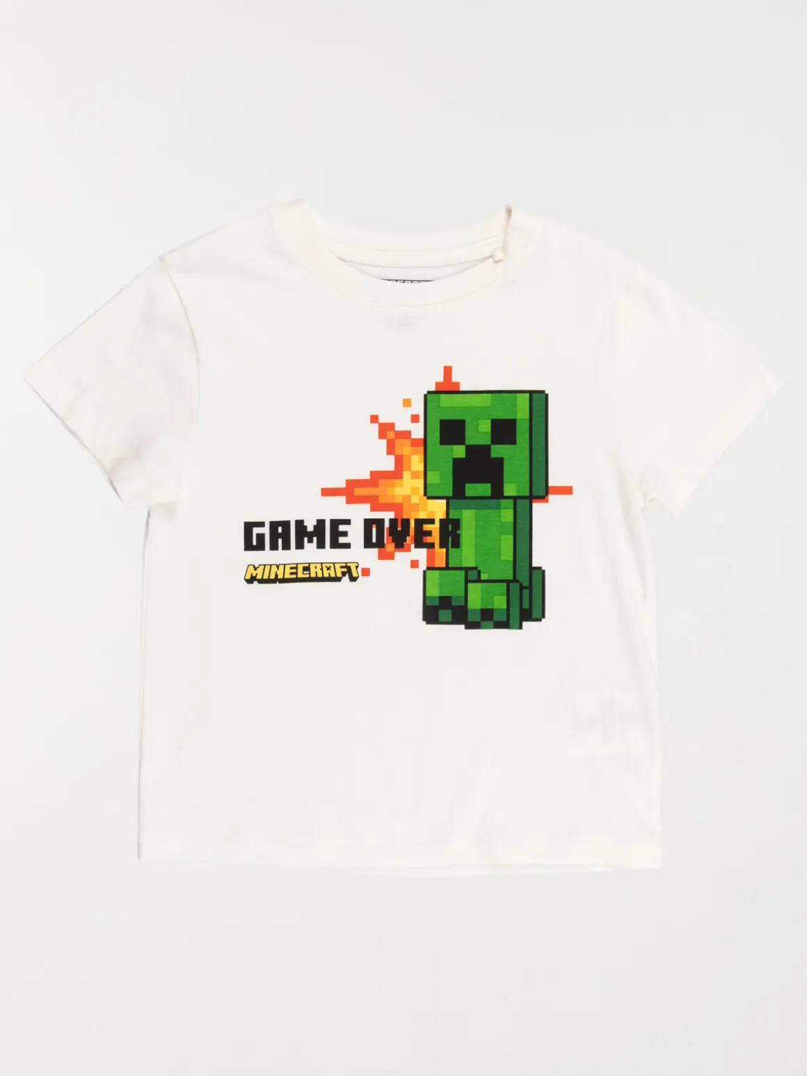 T-shirt Minecraft garçon (6-12A)