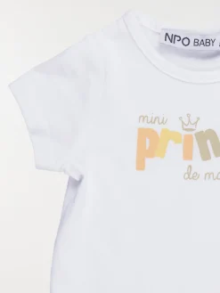 T-shirt mini prince garçon (3-36M)