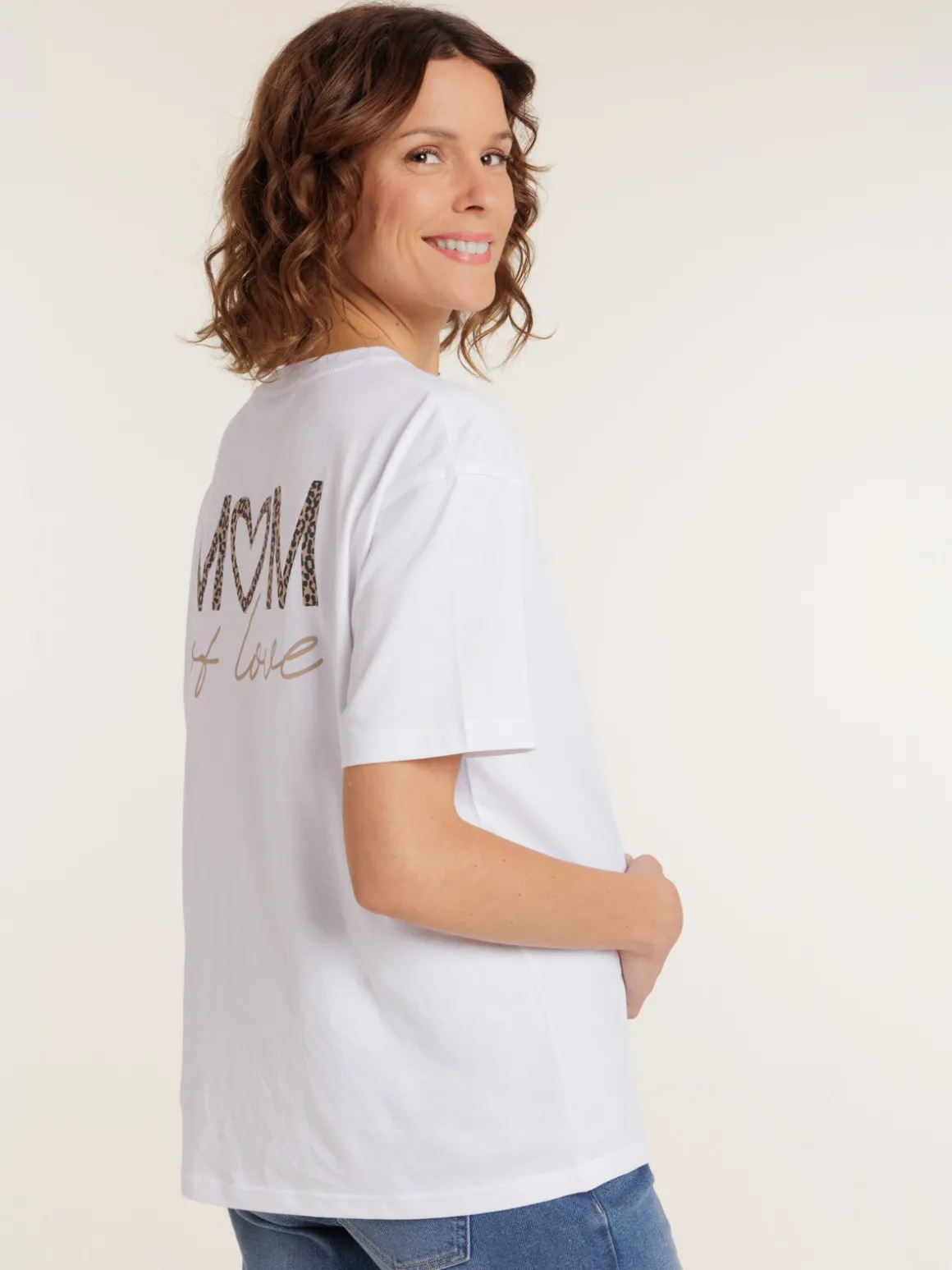 T-shirt mom of love femme maternité