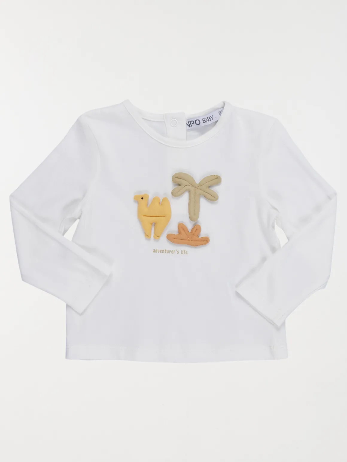 T-shirt motif chameau bébé (6-36M)