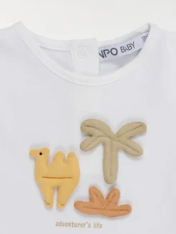 T-shirt motif chameau bébé (6-36M)