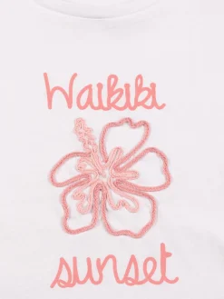 T-shirt motif fleur fille (10-16A)